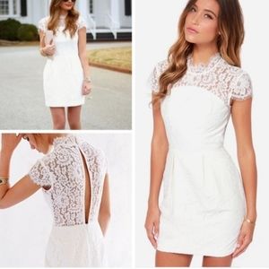 NEW Anthropologie Keepsake the Label Lace Dress S M Bridal Occasi…